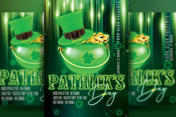 31+ St Patricks Day Flyer Templates | Free & Premium PSD | Ai | InDesign | Word ( Doc ) Formats Download